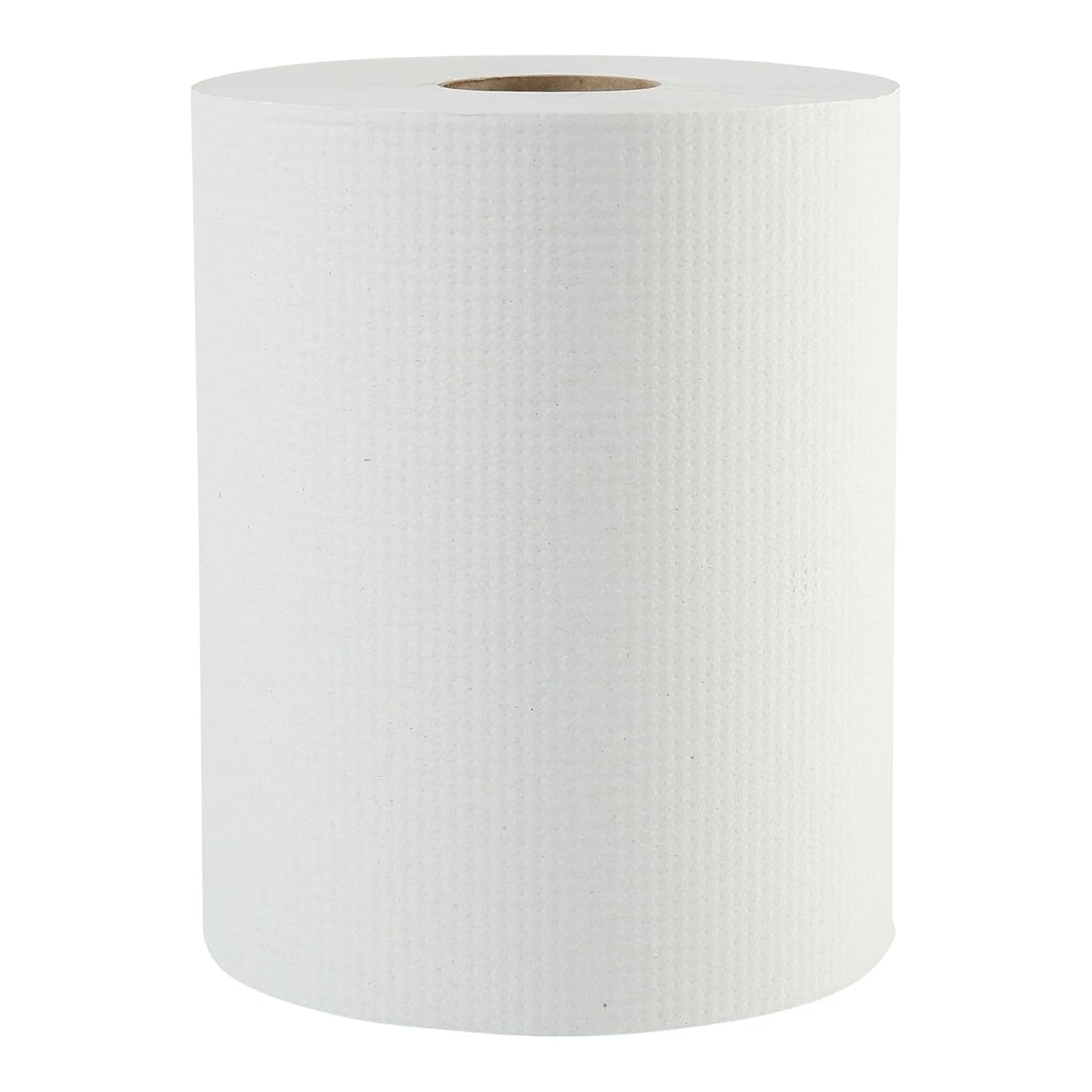 Boardwalk 8123 2 in. Core 1-Ply 8 in. x 600 ft. Hardwound Paper Towels - White (12/Carton)